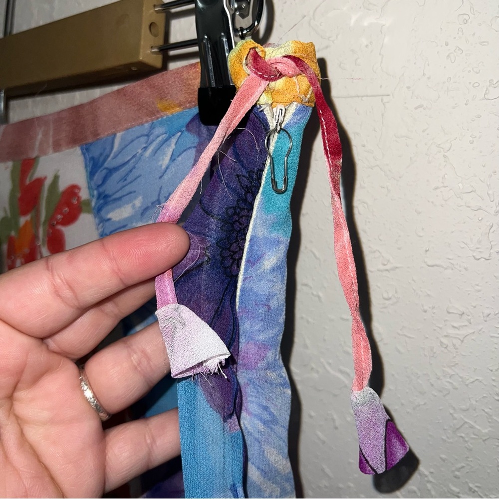 Sacred Threads Floral Patchwork Two-Piece Top And… - image 8